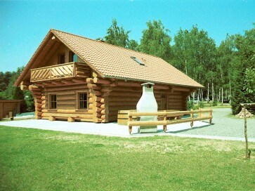 Ferienhaus Blockstammhütte Ferienhaus Blockstammhütte