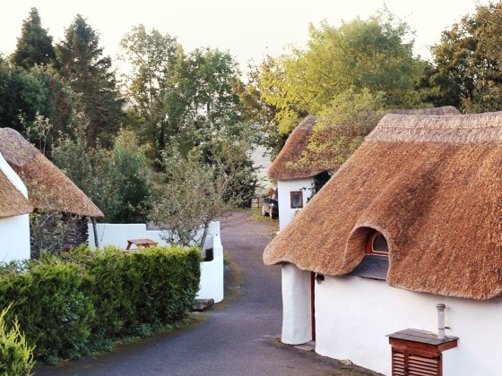 Thatched cottages