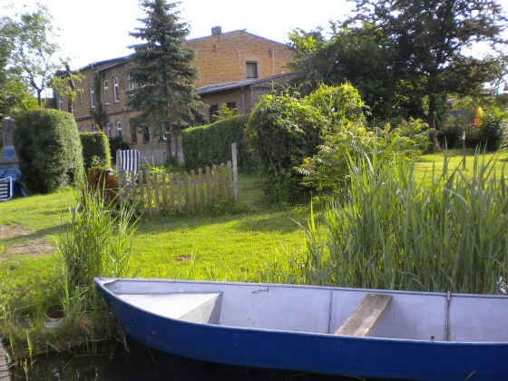 Blick zum Haus - Sommer vom See aus