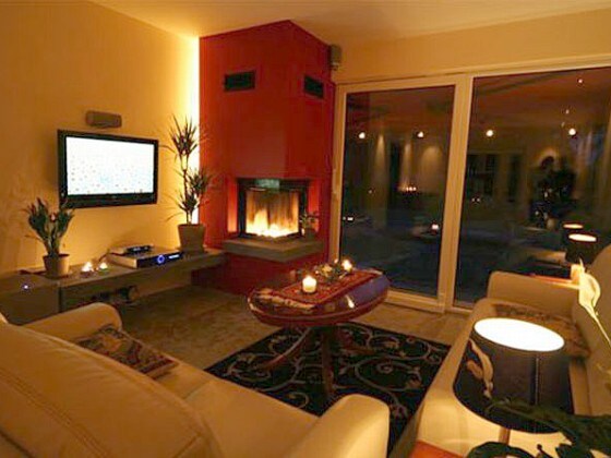 Design : moderne wohnzimmer mit kamin ~ inspirierende bilder von ...