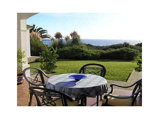 Terrasse mit Meerblick