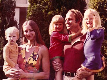 Familie Voigt 1972 in Füssen Familie Voigt 1972 in Füssen