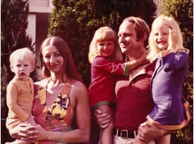 Familie Voigt 1972 in Füssen
