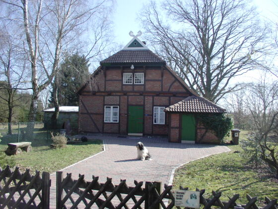 Vorderansicht des Hauses
