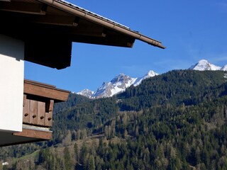 Blick auf die Berge