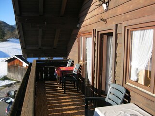 Sonniger Südbalkon