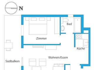 Ferienwohnung Oberaudorf Grundriss 21