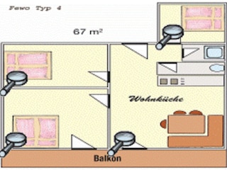 Holiday apartment Sautens Floor Plan 32