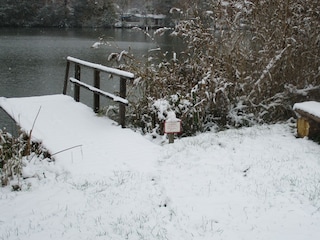 Baden im Schnee