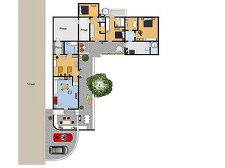 Casa per le vacanze Goudargues Pianta del piano 37