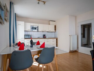 Essbereich mit Küche Whg E3