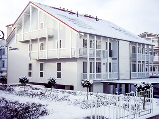 Neubau "Villa Strandidyll" im Winter