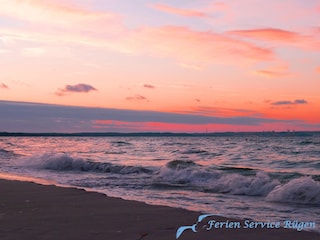Die Ostsee in der Abenddämmerung