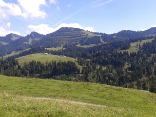 Imberg - Blick Richtung Nagelfluhkette