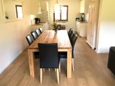Large dining table for 10-12 people, kitchen