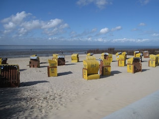 Ihr persönlicher Strandkorb wartet auf Sie!