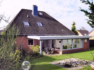 Die überdachtet Terrasse