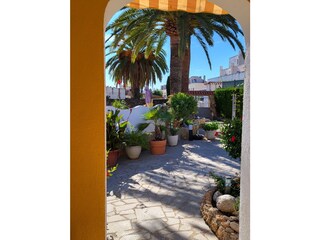 Ausgang vom Haus 1 zur Terrasse