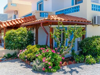 Ferienwohnung mit Terrasse Parterre und Meerblick