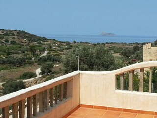 Meerblick vom Balkon