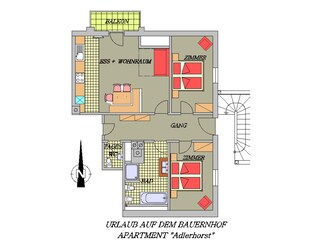 Appartamento per vacanze Partschins Pianta del piano 17