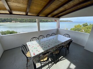 Apartamento de vacaciones Kampor Grabación al aire libre 4
