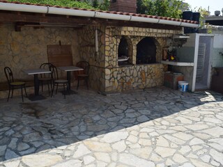 Apartamento de vacaciones Kampor Grabación al aire libre 6