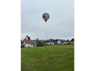 Balonfahrten möglich