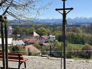 Aussicht von Bergmichel 200 m vom Haus