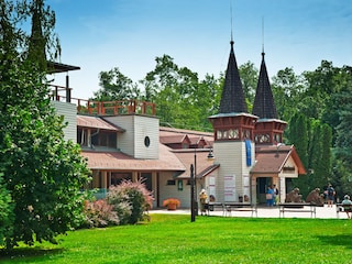 Main entrance of the Spa