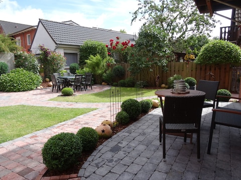 Ferienwohnung Linden mit Terrasse
