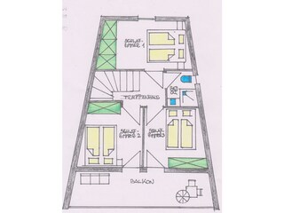 Vakantiehuis Gruissan Grondplan 21