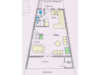 Vakantiehuis Gruissan Grondplan 21