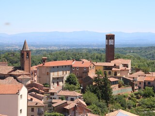 Blick auf das Dorf