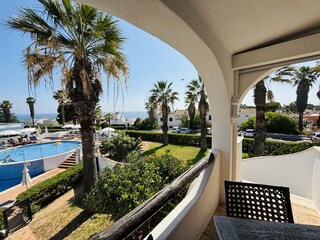 View from the balcony