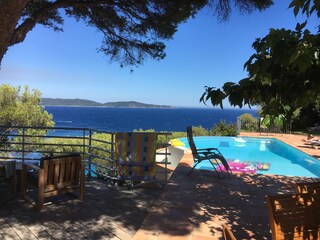 pool with view mer
