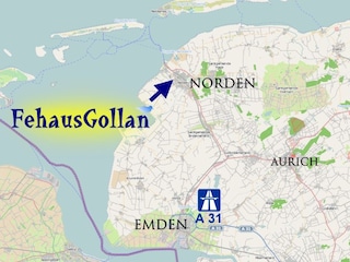 Ferienhaus Norden Umgebung 17