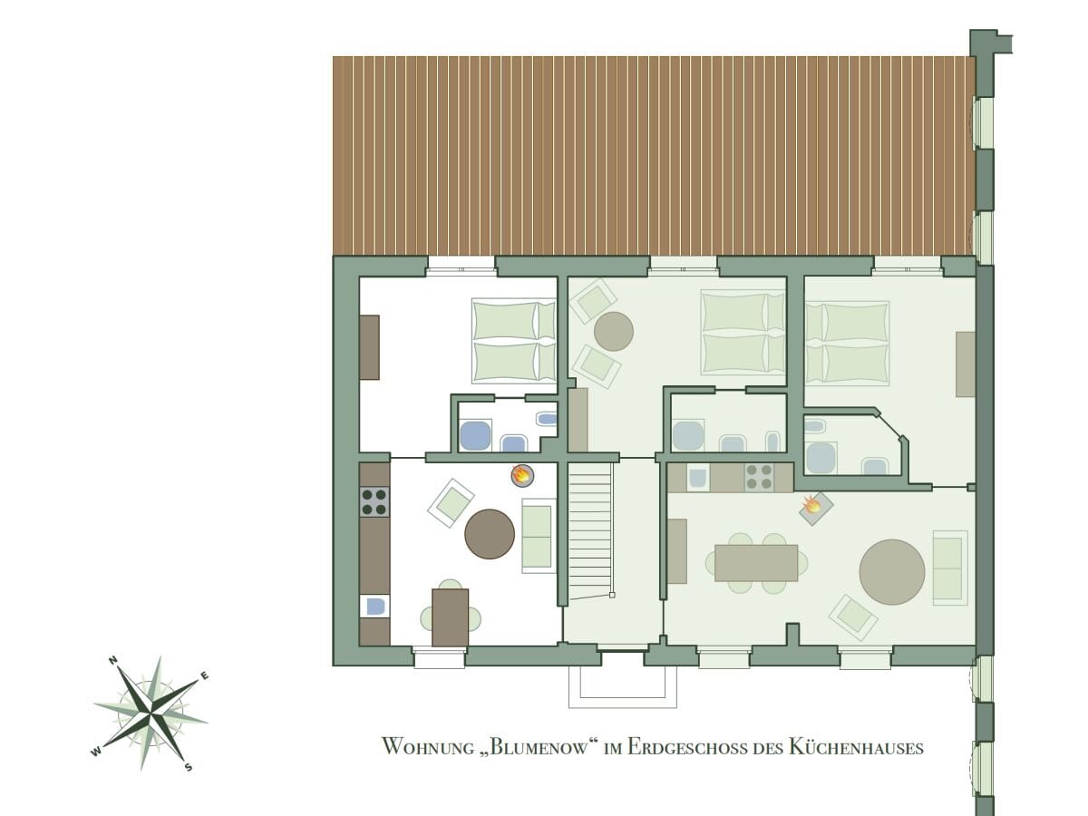 Grundriss Wohnung Blumenow