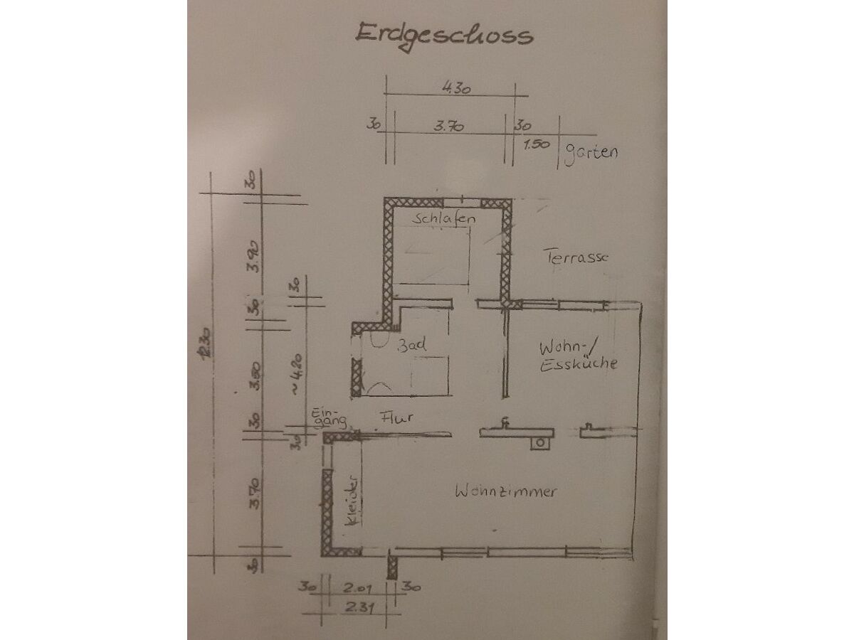 Grundriss FeWo La Maisonannette