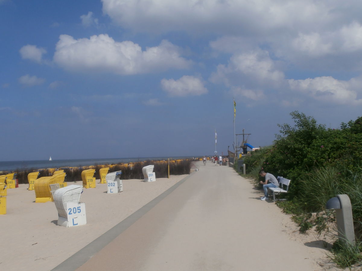 Die neue Strandpromenade