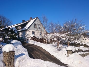 Ferienwohnung Wolf mit Kaminofen