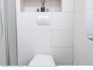 Bad mit praktischen Ablagen