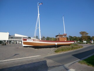 Schiff am Ocean Wave