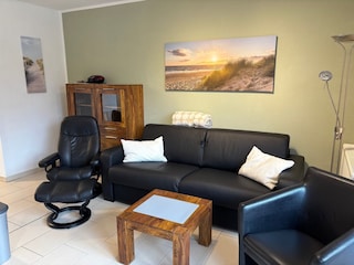 Wohnbereich mit Stressless-Sessel