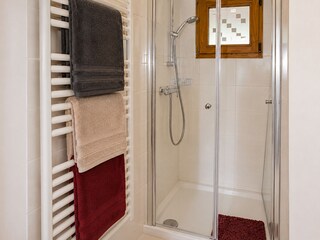 Dusche Blockhaus