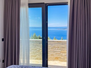 Balkon mit Meerblick-Schlafzimmer