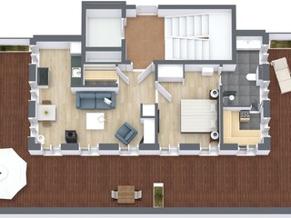 Vakantieappartement Binz Grondplan 20