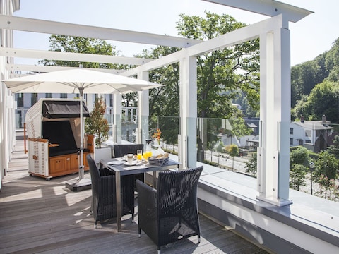 Vakantieappartement Strandwolk in Villa Augustine