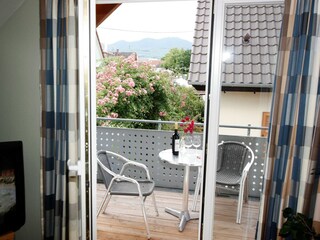 Balkon fürs gemütliche Beisammensitzen