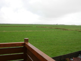 Blick vom Balkon